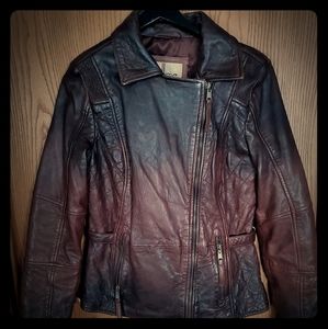 Gorgeous Antiqued Brown Leather Wilson's Jacket